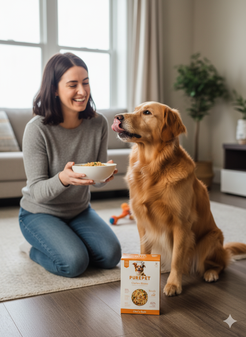 Purepet Chef's Style Homemade Meals - Chicken Biryani Complete Dog Food (300g)